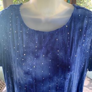 Cocomo cobalt blue poly/spandex sequin dress.❣️